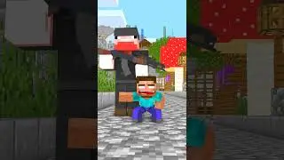 The Herobrine Family and the Zombie Family Compete with each other | MInecraft Animation 