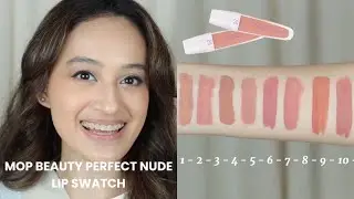 MOP MY PERFECT NUDE LIP SWATCH + REVIEW