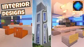 Minecraft Modern Interior Design Ideas for Skyscrapers!