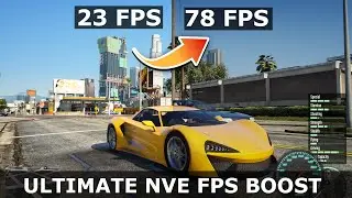 ULTIMATE NVE FPS BOOST GUIDE l EASY GUIDE  I INCREASE 20 TO 30 FPS
