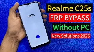 Realme C25s Frp Bypass Android 13| Realme C25s (RMX3195) Google Account Bypass | Realme C25s Frp