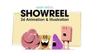 2d Animation & Illustration Showreel 2023