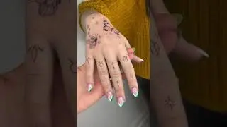 New Butterfly Finger tattoo design