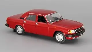 ГАЗ-31029 «Волга» | Автолегенды СССР №104 | Масштабные модели автомобилей 