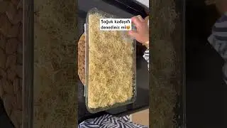 Soğuk kadayıf tatlısı 👌🏻 #shortvideo #shorts #short