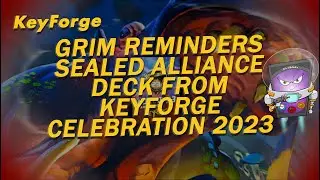 KeyForge Grim Reminders Sealed Alliance Deck From KFC2
