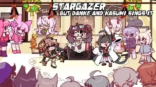 Stargazer, but Danke & Kasumi Sings It | FNF Cover Android Port Gameplay!!!