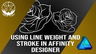Line weight and style in Affinity Designer