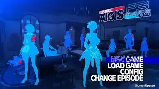 Persona 3 Reload Episode Aigis Full Main Menu Music OST Extended Version