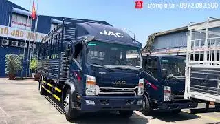 Xe tải JAC N900s (9.1 Tấn) luôn hot - Khách thử xe trong ngày siêu nóng