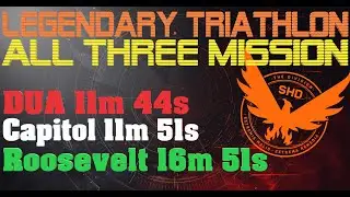 Legendary Triathlon Speedruns (All Missions in 41m)