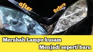 Cara Memasang Skotlet Lampu Mobil