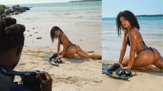 How to Capture the Perfect Swimwear Shot | BTS w/ Barbara Solorzano