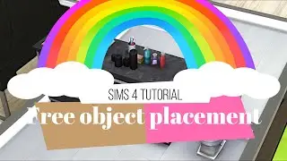 How To Freely Place Objects On Counters In Sims 4 