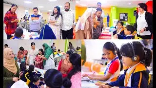 KG2 Parent Orientation - Our Grade 1 students became teachers for a day,