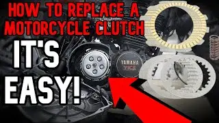 How To Rebuild a Motorcycle Clutch | IT'S EASY!