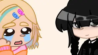 ‘AHWO- Jump scare-!’ - Wednesday - Gacha Club - wenclair
