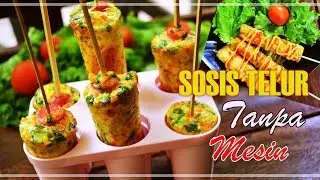 3 Cara Membuat Sosis Telur Tanpa Mesin Sostel