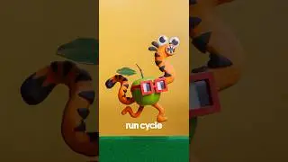 How I made a TIGERWORM run cycle 