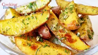 Картошка, запечённая в духовке. Самый вкусный и простой рецепт!
