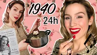 Je vis 24H... comme dans LES ANNÉES 40 !
