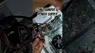 DERRITIENDO el power supply de mi PC con 220v (Jumpear)