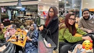 ১৫দিনের ইজহানকে নিয়ে আমরা শপিংএ গেলাম, সেই সাথে পছন্দের বার্গার 🥹
