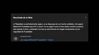 TLAUNCHER Tiene VIRUS