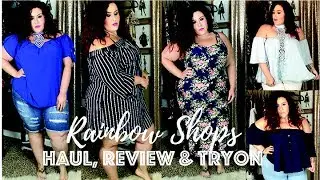 Rainbow Shops Plus Size Haul and Try On