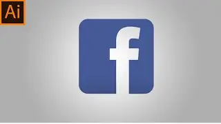 Adobe illustrator| facebook logo | for beginners