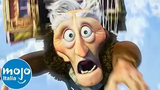 Top 10 MORTI più BRUTALI e ESAGERATE nei FILM PIXAR!