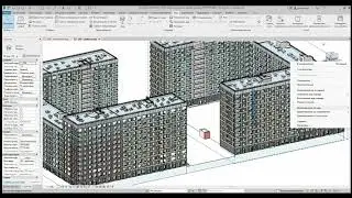Работа с элементами в программе Revit architecture