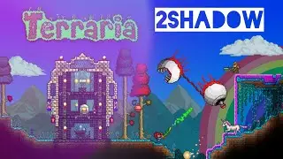 🎍Прохождение Terraria 12785🎍 ✨1 Серия✨ 🏫ПОСТРОИЛИ ШАЛАШ🏫