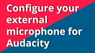 How to configure external microphone on Windows  - 03 | Boya BYM1 Mic for Audio Editor