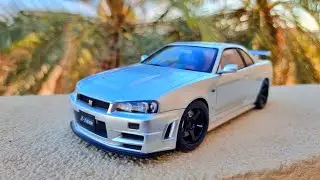 1/18 Autoart Nissan R34 GTR Z-Tune 77461 ( Z-Tune Silver )