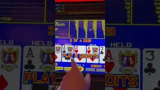 Kicker Crazy!  No Ace? #kicker #videopoker #gambling #handpayjackpot #highstakesgaming #livelife365