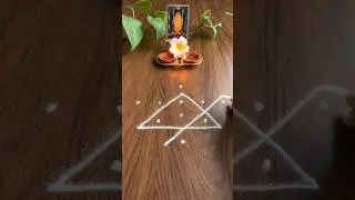 #5 Every Weekend: Simple Beginner Kolams With Lamp & Fresh Patterns #lampkolam #positivity