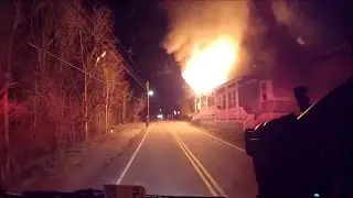 BVFD Engine 3 Responding to a Working Fire, 12/6/15