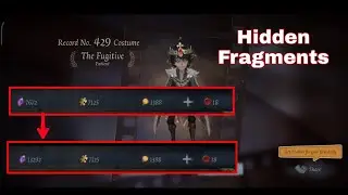 How to Redeem Hidden Fragments to buy S tier COSTUME | IDENTITY V