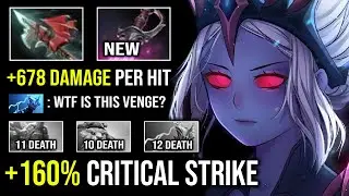 NEW 7.35 Khanda Offlane Vengeful Spirit 100% No Fear Run At Them 678 Damage Per Hit Dota 2