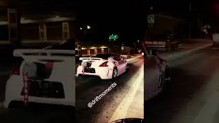 Мужик на Nissan 350Z красуется своим ВЫХЛОПОМ