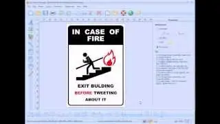 How to create a funny sign without PhotoShop