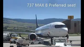 Trip Report | Air Canada 737 MAX-8 Preferred seat! Toronto to Kelowna.