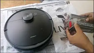 ECOVACS Deebot Ozmo Pro T8 AIVI Robotic Vacuum Cleaner working video
