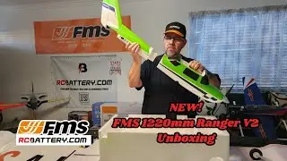 FMS 1220mm Ranger EP V2 with Reflex V3 Unboxing
