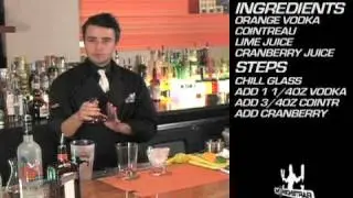 iPour Online Bartending School - Cosmopolitan Cocktail Recipe