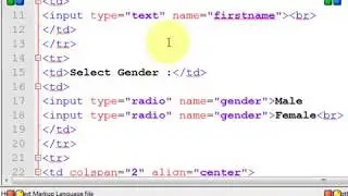 Html form controls in table - how to use tables to structure form controls in html?