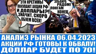 Анализ рынка 06.04 / Циан, Софтлайн, Head Hunter, Яндекс / Рынок акций обвалится / Рубль укрепится
