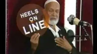 Ahmad Deedat... If the Lable Shows Your Intent Wear It 1 of 9