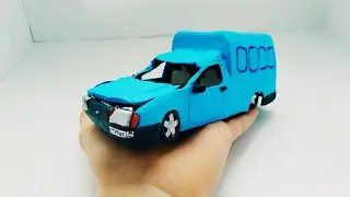 Разбил ижа из пластилина!!! Что же с ней произошло после краш-теста?!